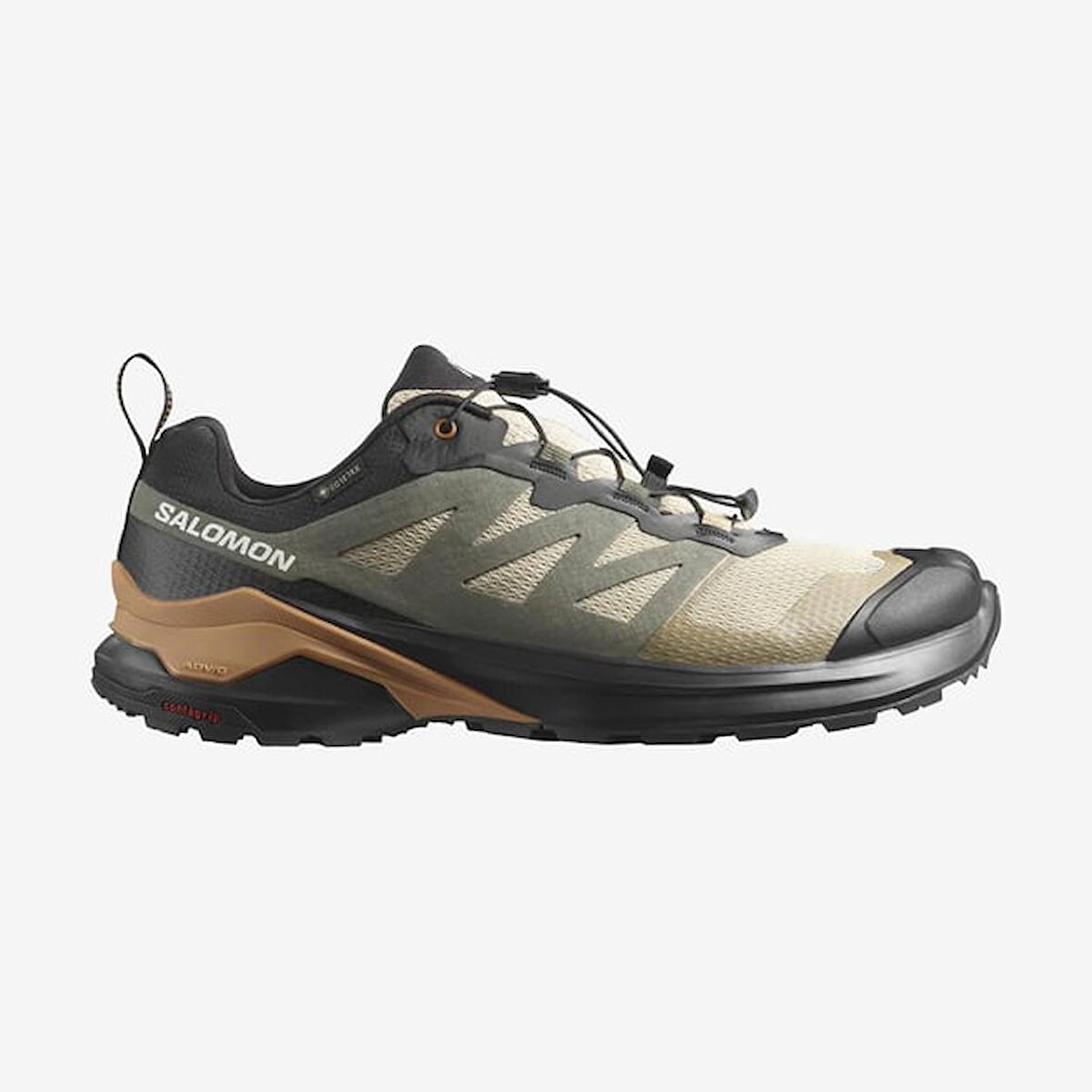 Salomon X-ADVENTURE GTX Bej Erkek Koşu Ayakkabısı