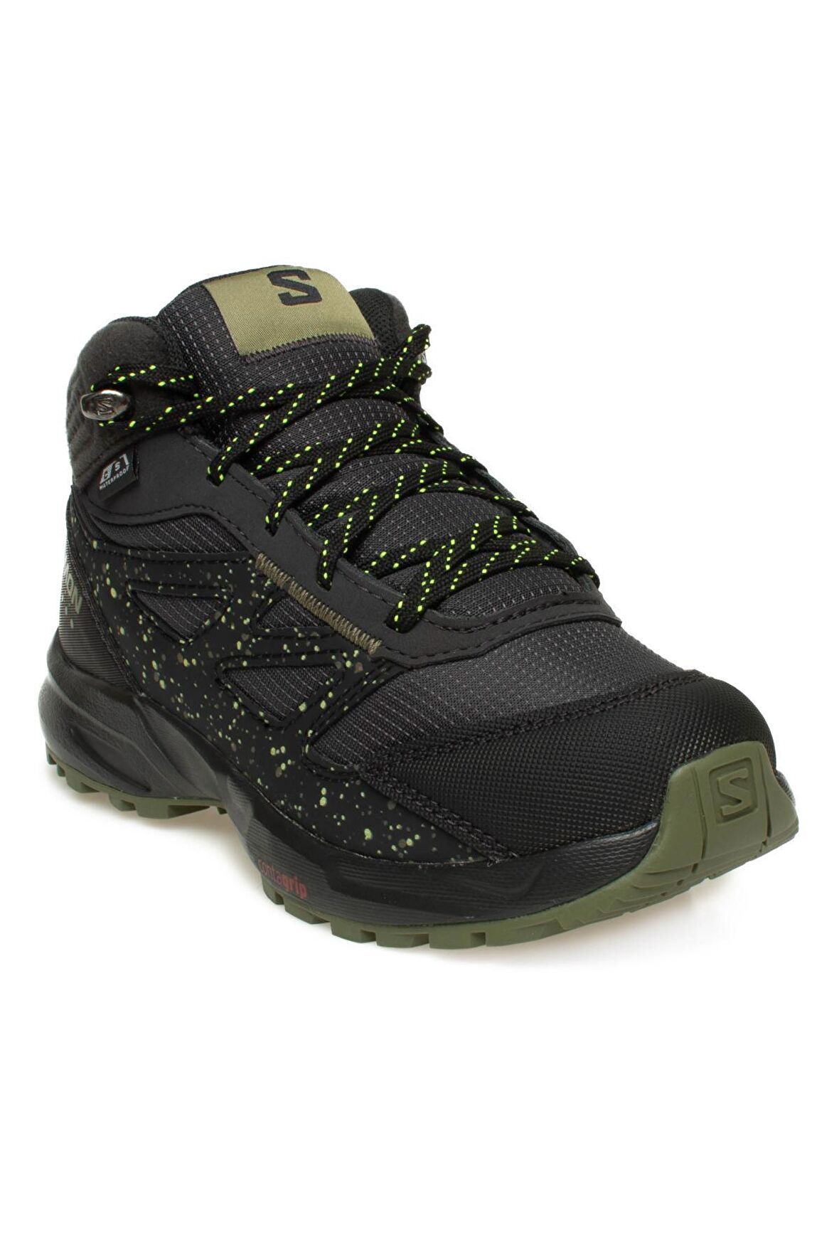 Salomon 472835 Outway Mid Cswp Junior Siyah Çocuk Ayakkabı