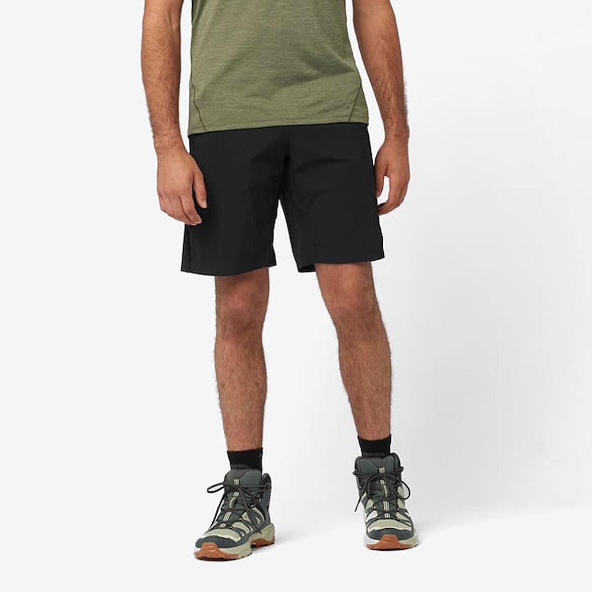 Salomon WAYFARER EASE SHORTS M SİYAH Erkek Şort