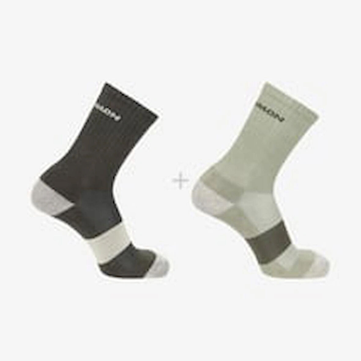 SALOMON EVASION CREW 2-PACK LC2257400 UNISEX OLIVE NIGHT/ALFALFA