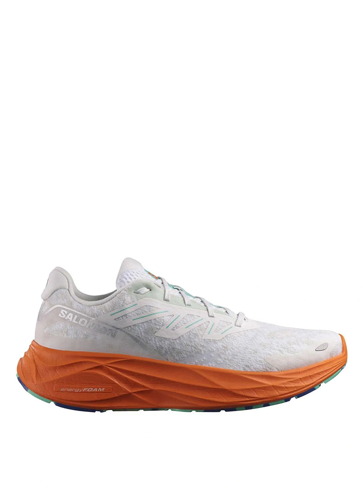 Salomon Beyaz - Turuncu Erkek Koşu Ayakkabısı L47573900AERO GLIDE 2