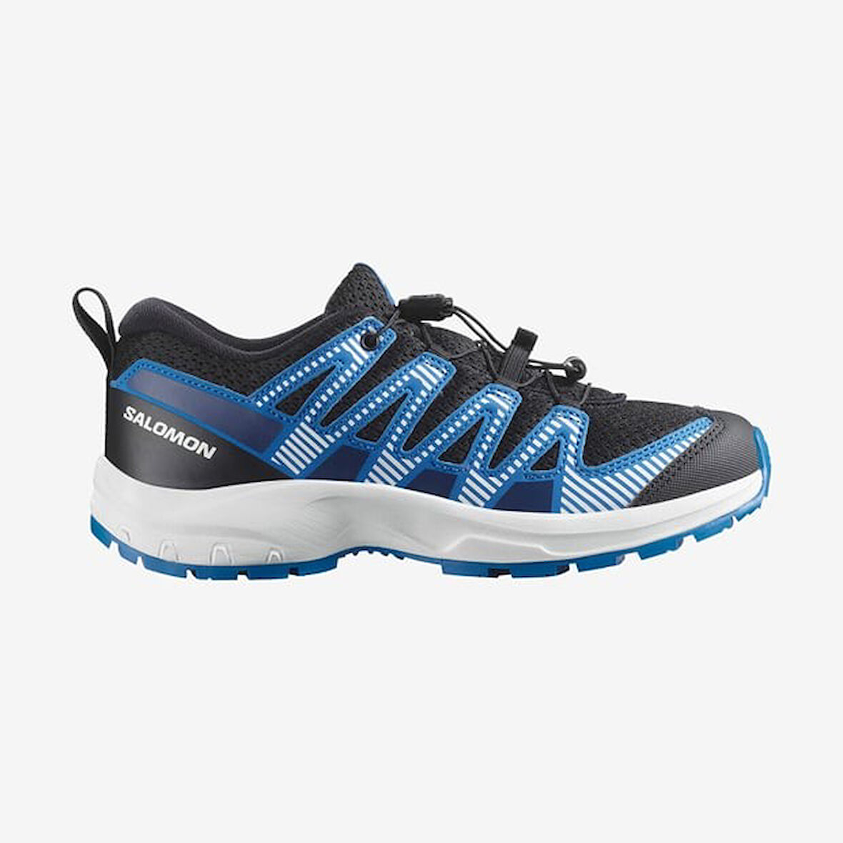 Salomon 477300 Xa Pro V8 J Black/White/French Blue Kadın Outdoor Ayakkabı