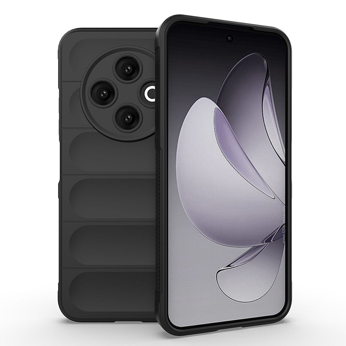 Gpack Tecno Spark 30C uyumlu Kılıf Etnik Optimum Mat Kamera Korumalı Silikon
