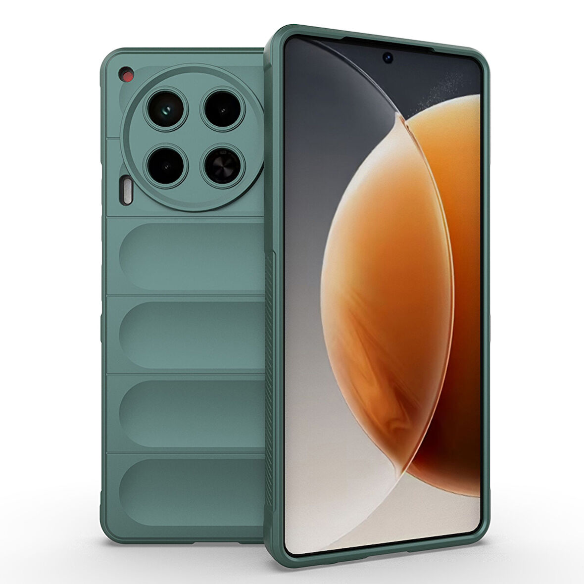 Gpack Tecno Spark 30 uyumlu Kılıf Etnik Optimum Mat Kamera Korumalı Silikon