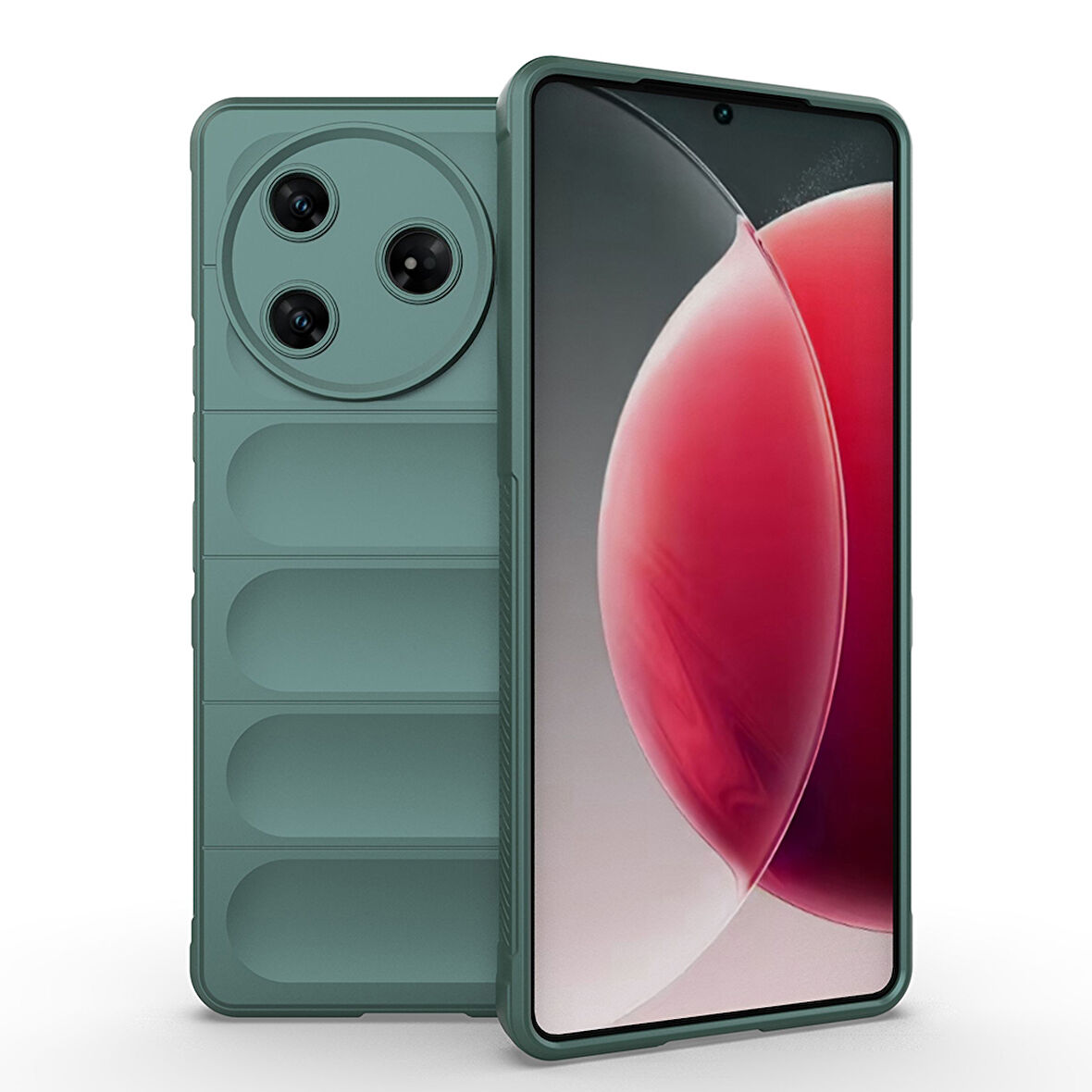 Gpack Tecno Camon 30 Pro 5G uyumlu Kılıf Etnik Optimum Mat Kamera Korumalı Silikon