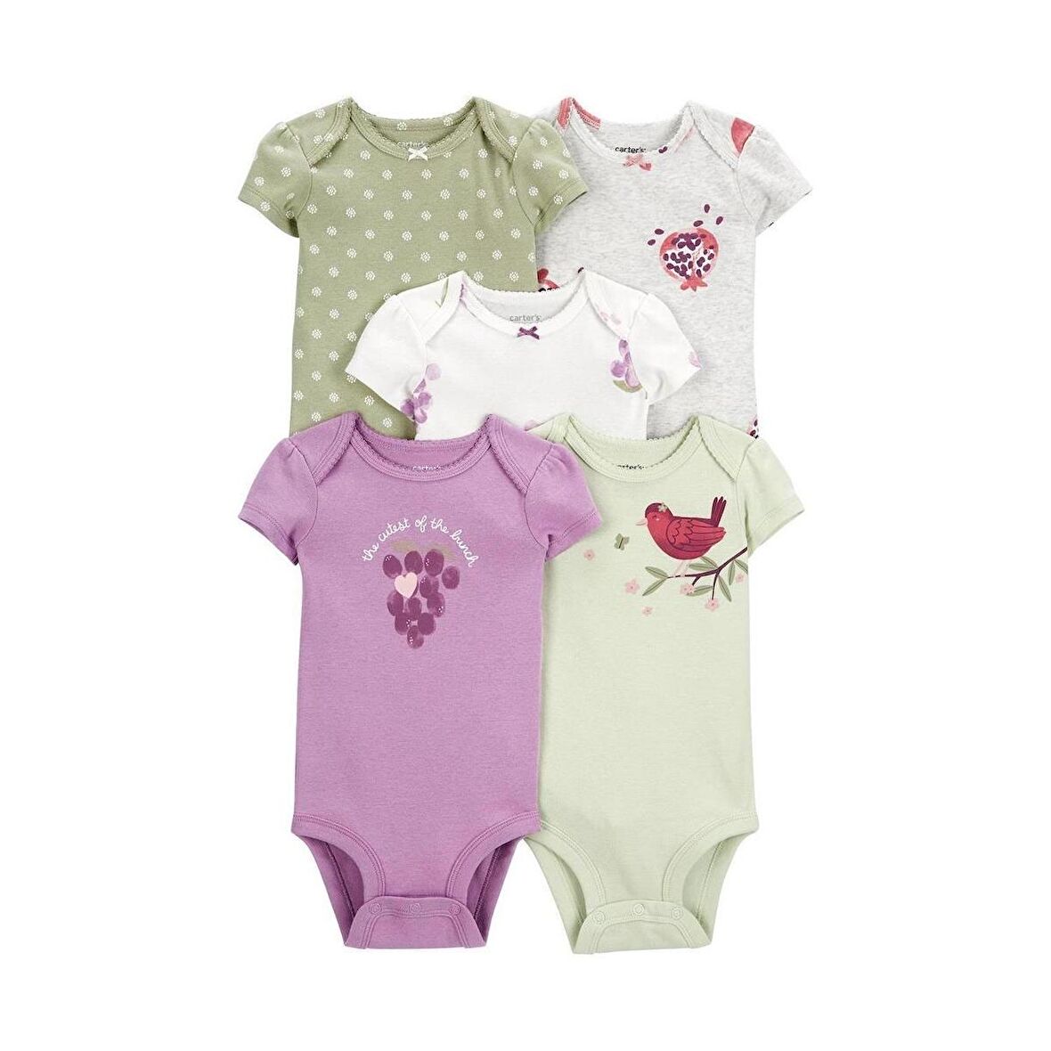 Carter's Layette Bebek 5'li Body Set 1P566110