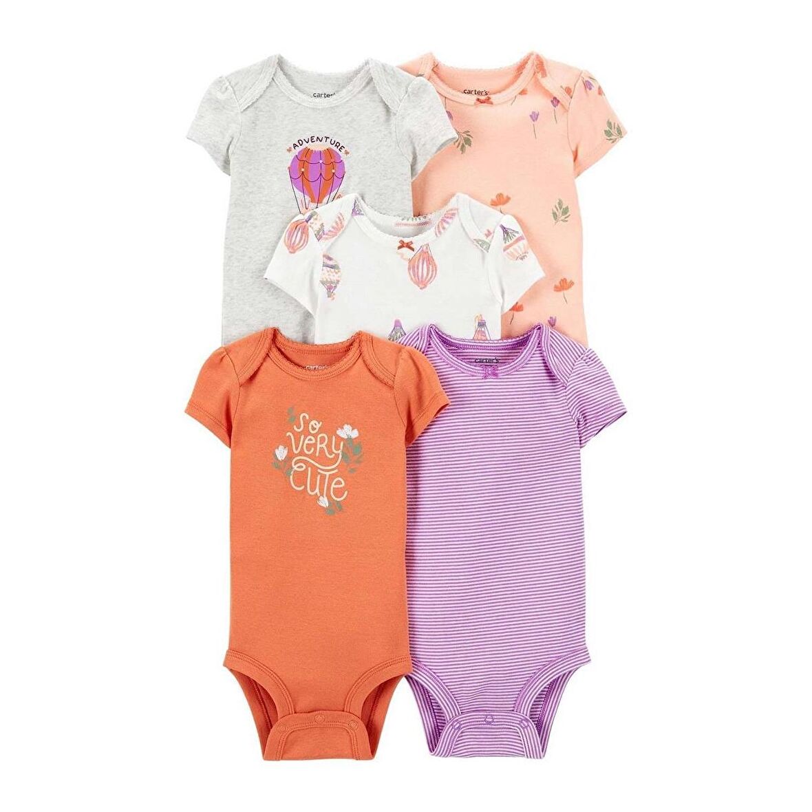 Carter's Layette Bebek 5'li Body Set 1P567010