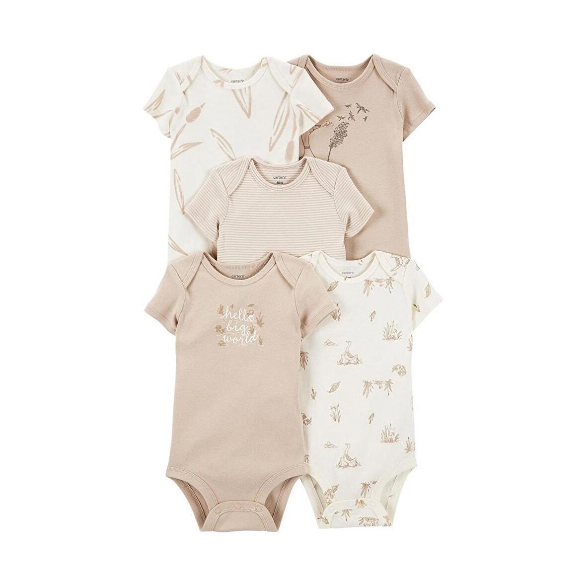 Carter's Layette Bebek 5'li Body Set 1P559710