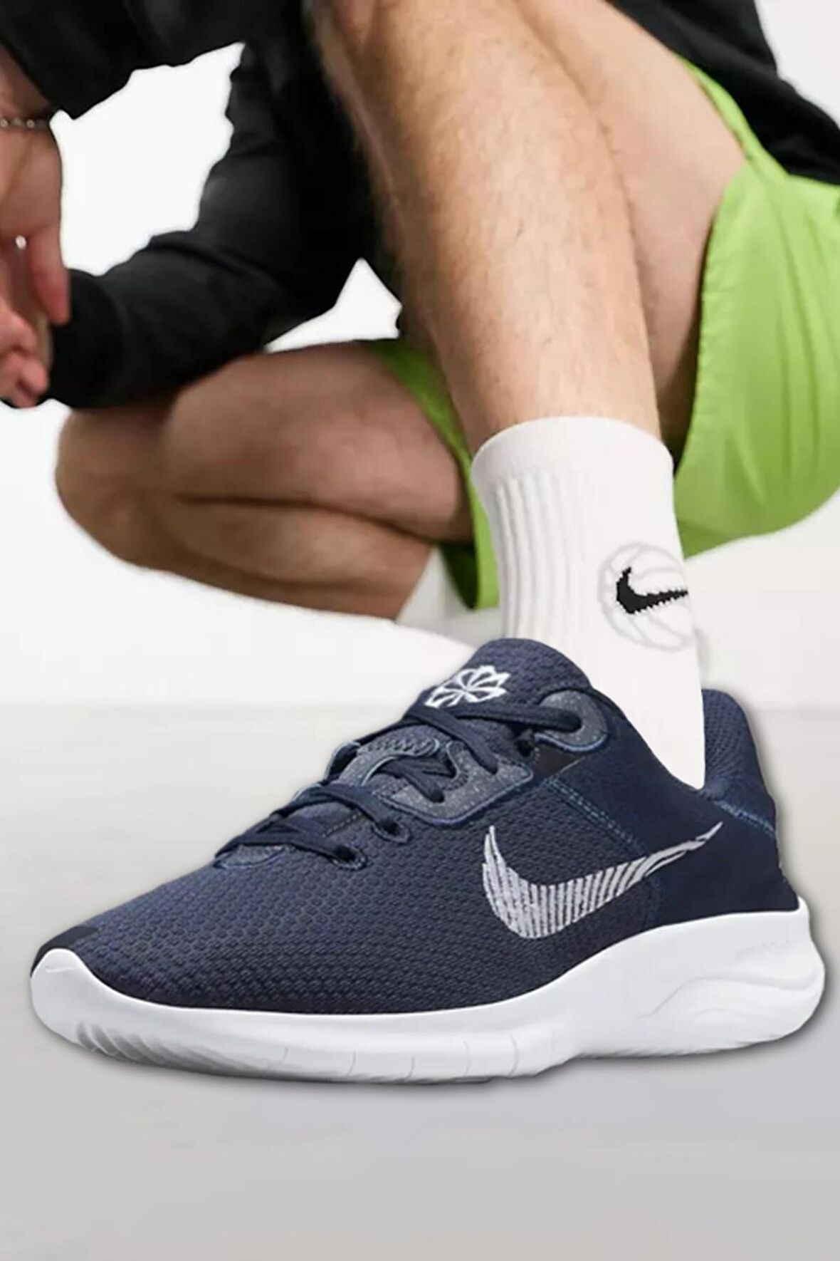 Nike Flex Experience Run 11 Lacivert Erkek Koşu & Antreman Ayakkabısı