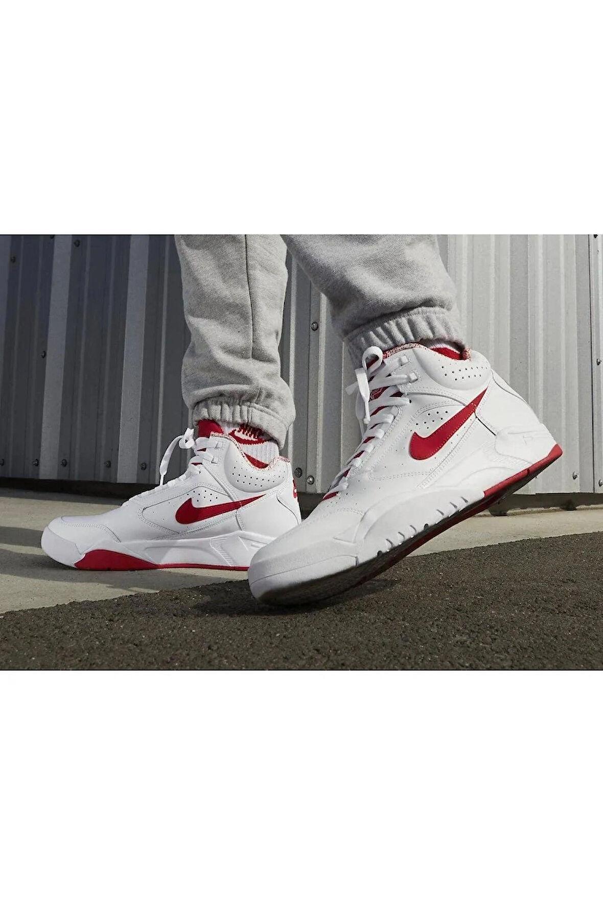 Nike Air Flight Lite Mid Scottie Pippen White University Red Basketbol Ayakkabısı DJ2518-101