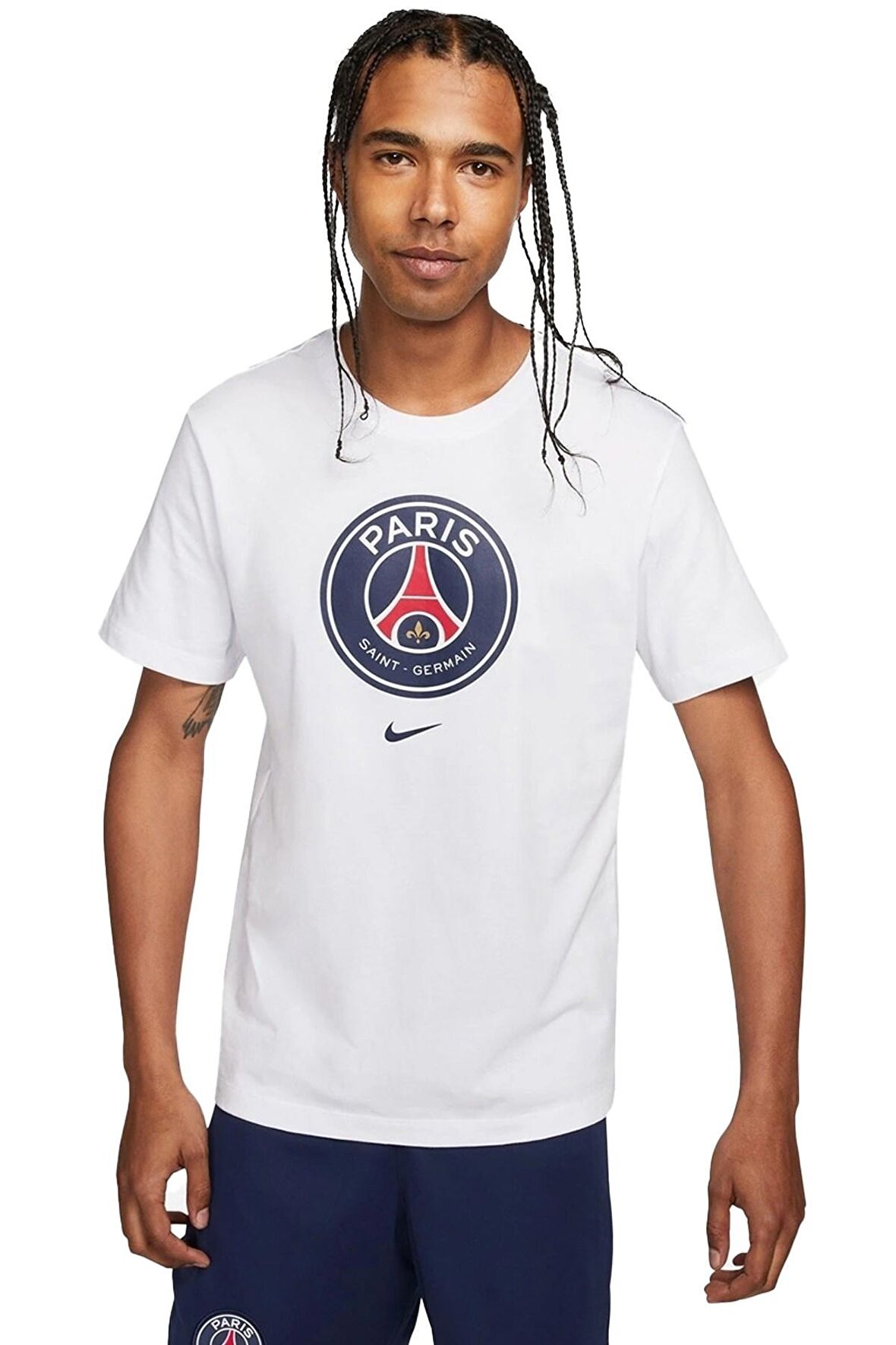 Nike Paris Saint-Germain Crest Tee Erkek Tişört DJ1315-100