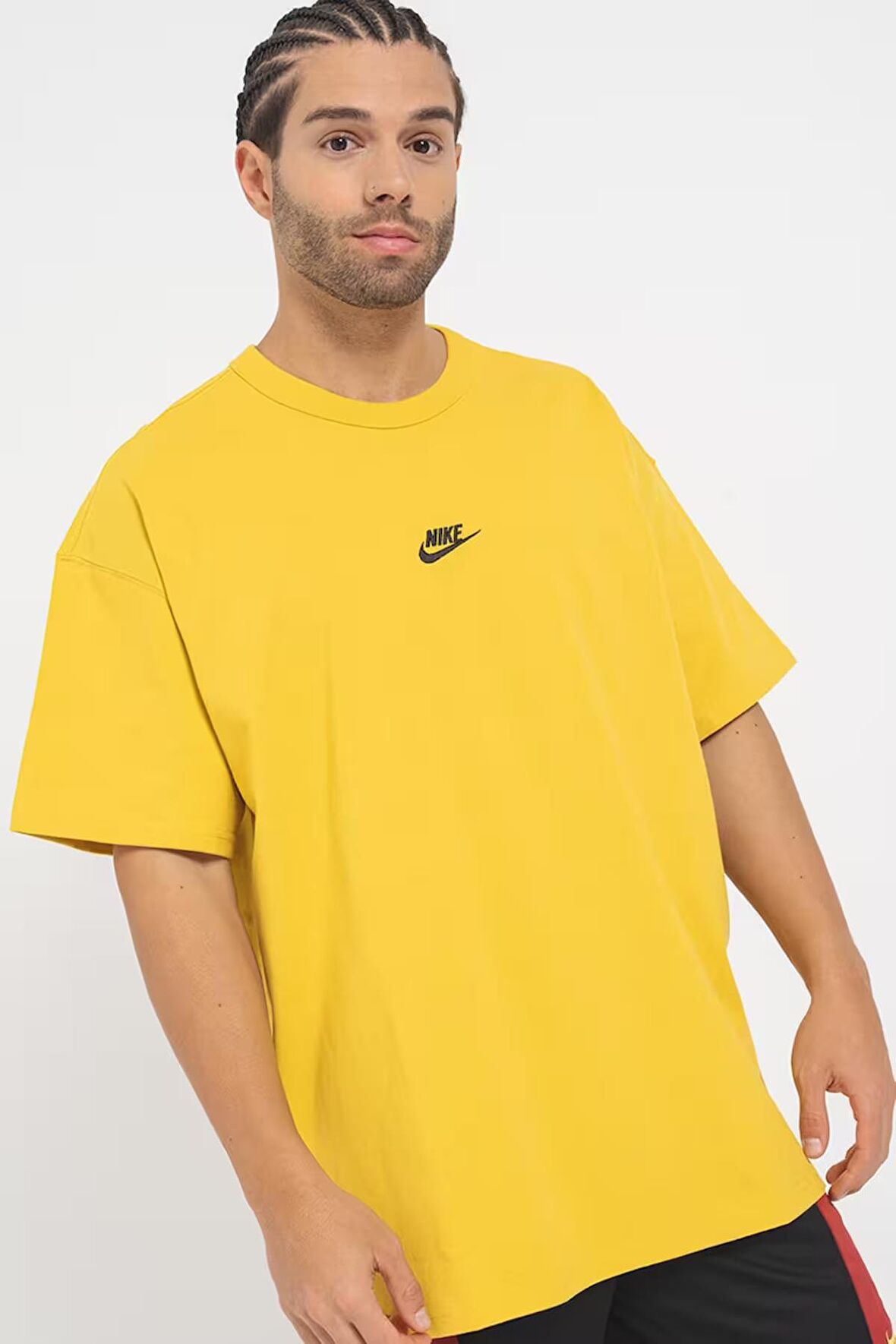 Nike Sportswear Clup premıum Essantıals Bol Kesim Erkek Spor Tişört