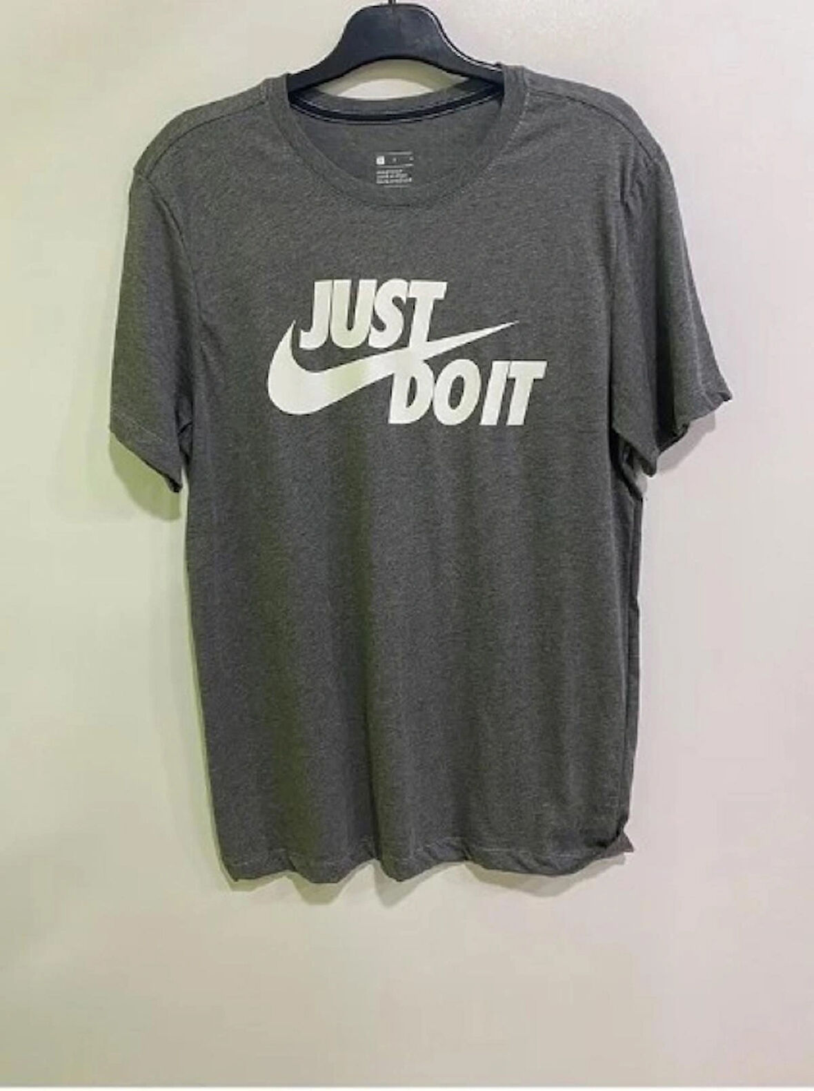 Nike Dv2261-060 Gri Erkek  Spor T-shirt