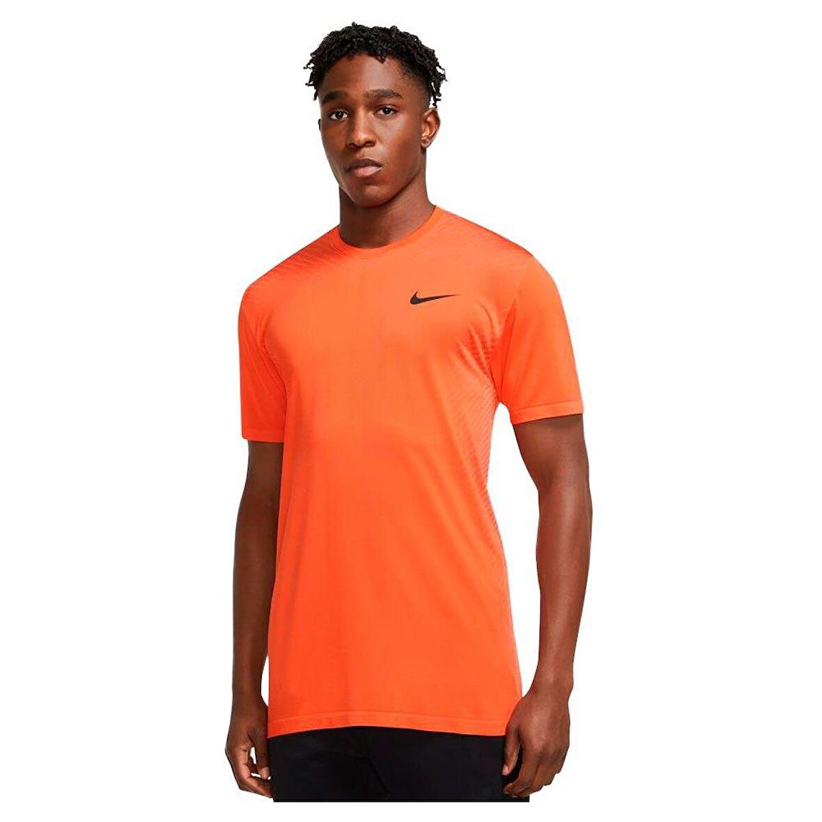 Nike Dri Fit Dikişsiz Kısa Kollu Tişört  DM5509-869