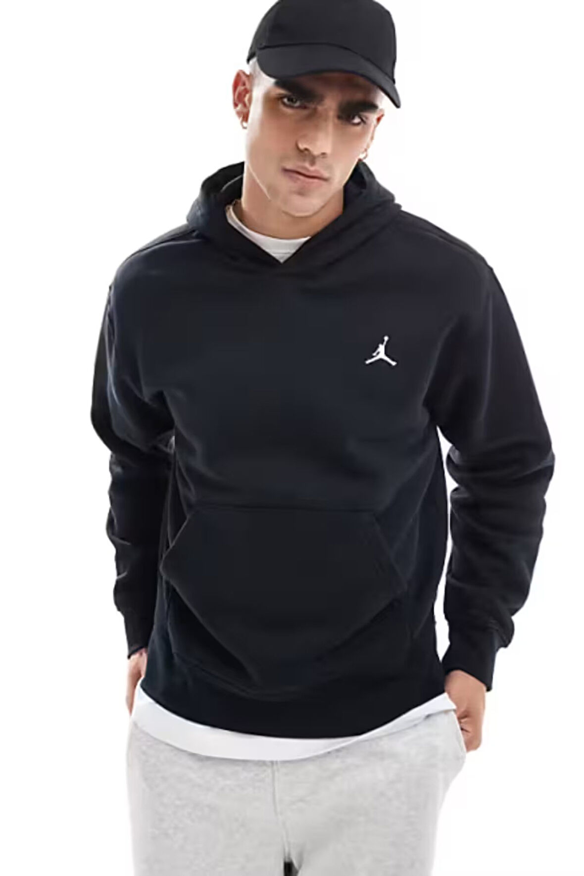 Nike Jordan Ess Fleece Pullover Siyah Spor Sweatshirt