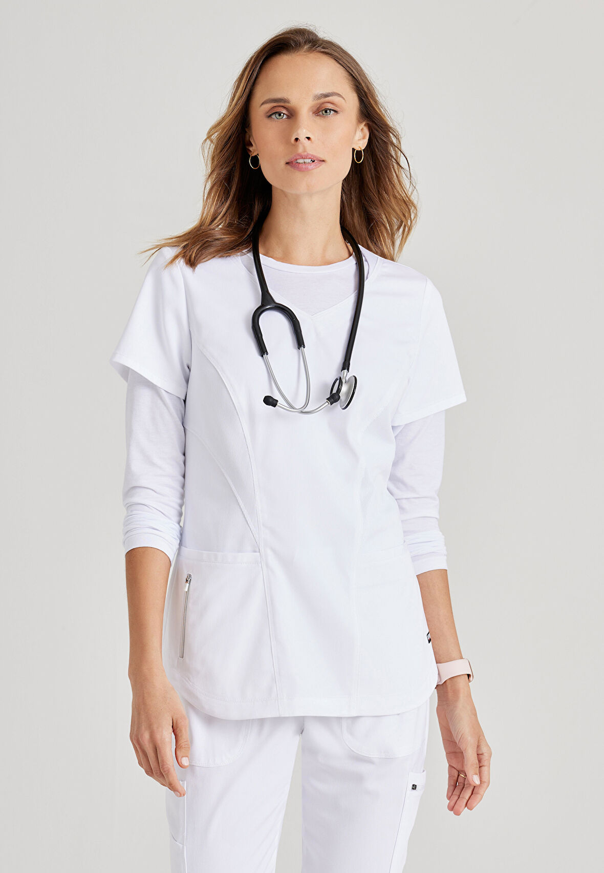 Barco Grey's Anatomy Carly Medikal Giyim Doktor Scrubs Cerrahi Takım Likralı Hastane Üniforması