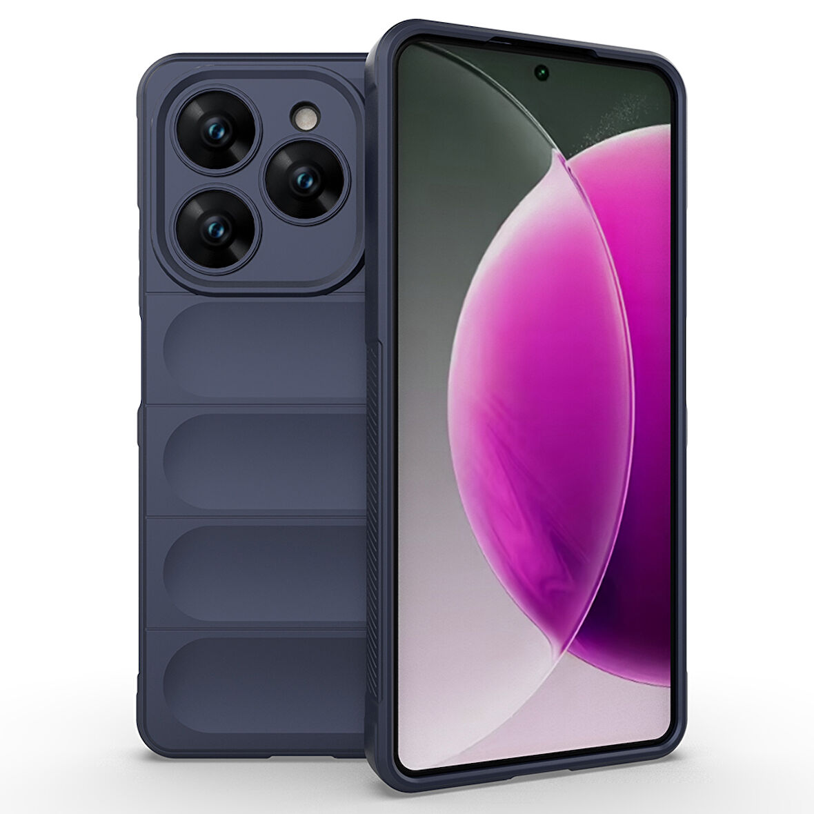 Gpack Tecno Spark 20 Pro uyumlu Kılıf Etnik Optimum Mat Kamera Korumalı Silikon