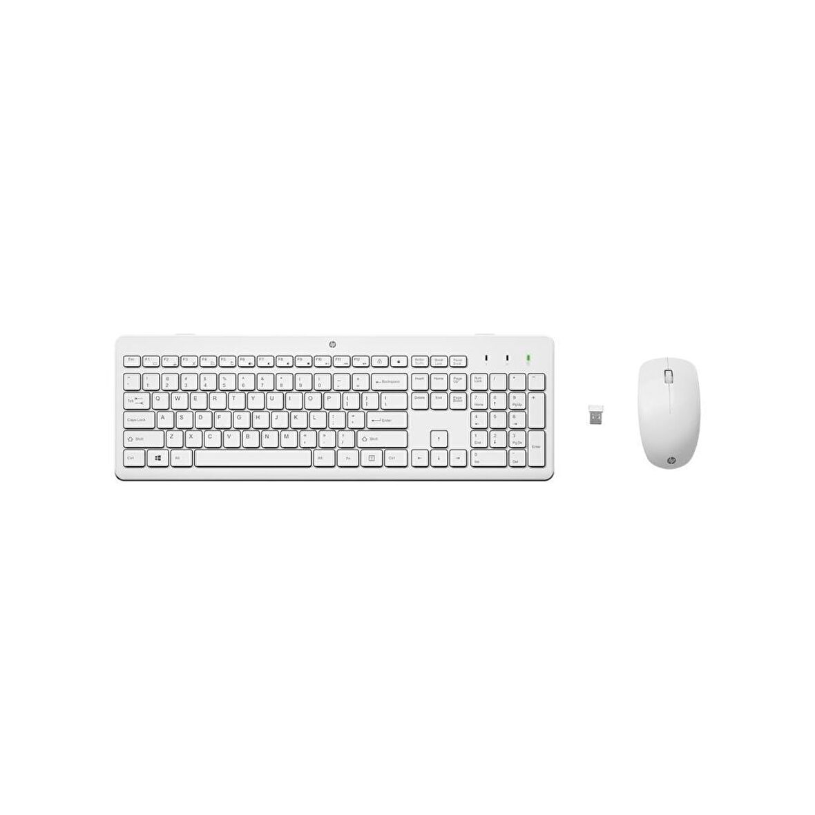 HP 230 Kablosuz Klavye & Mouse Kombo Set Türkçe Beyaz 3L1F0AA