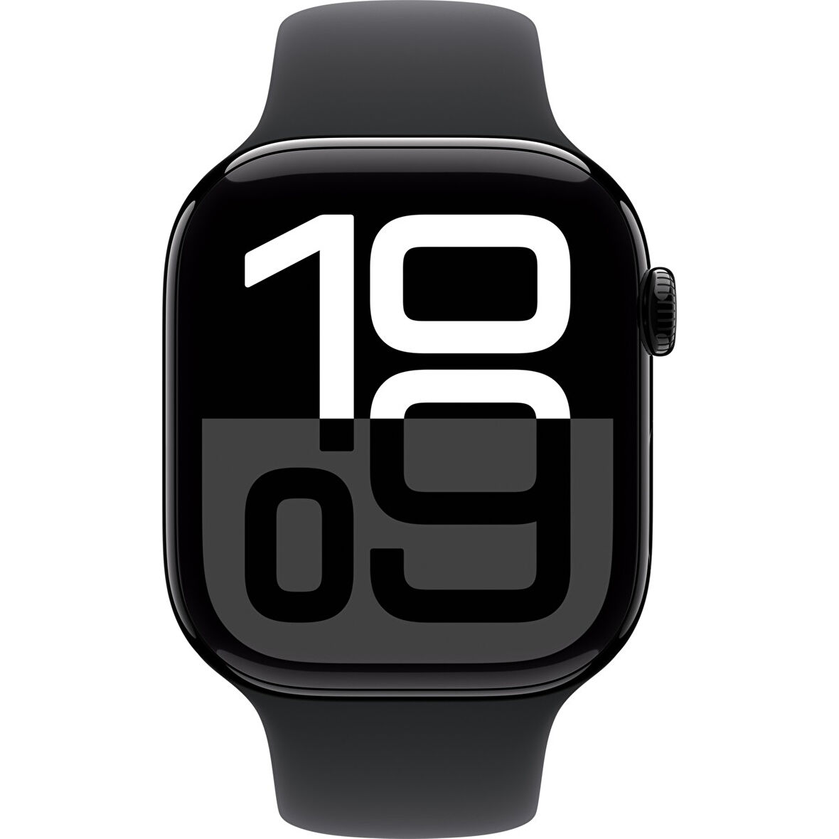 Apple Watch Series 10 Gps 42MM Jet Black Aluminium Case With Black Sport Band - S/m