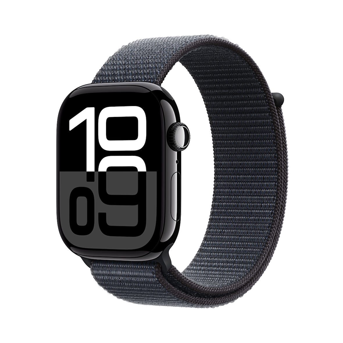 Apple Watch Series 10 GPS 42 mm Simsiyah Alüminyum Kasa ve Mürekkep Moru Spor Loop (MWWG3TU/A)