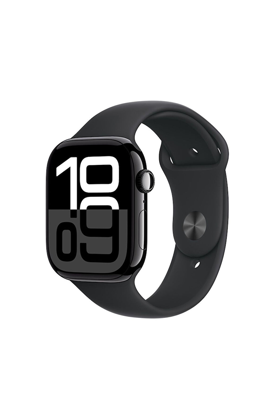 Watch Series 10 GPS + Cellular 42mm Jet Siyah Alüminyum Kasa + Siyah Spor Kordon - S/M