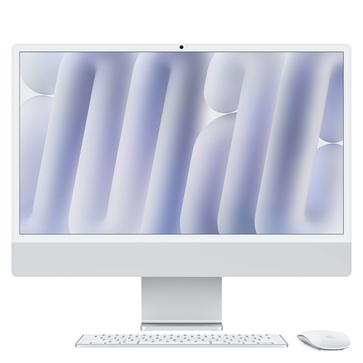 iMac 24 inç Retina 4.5K M4 çip 10 çekirdekli CPU ve 10 çekirdekli GPU 16GB 512GB SSD - Gümüş (MWUV3TU/A)