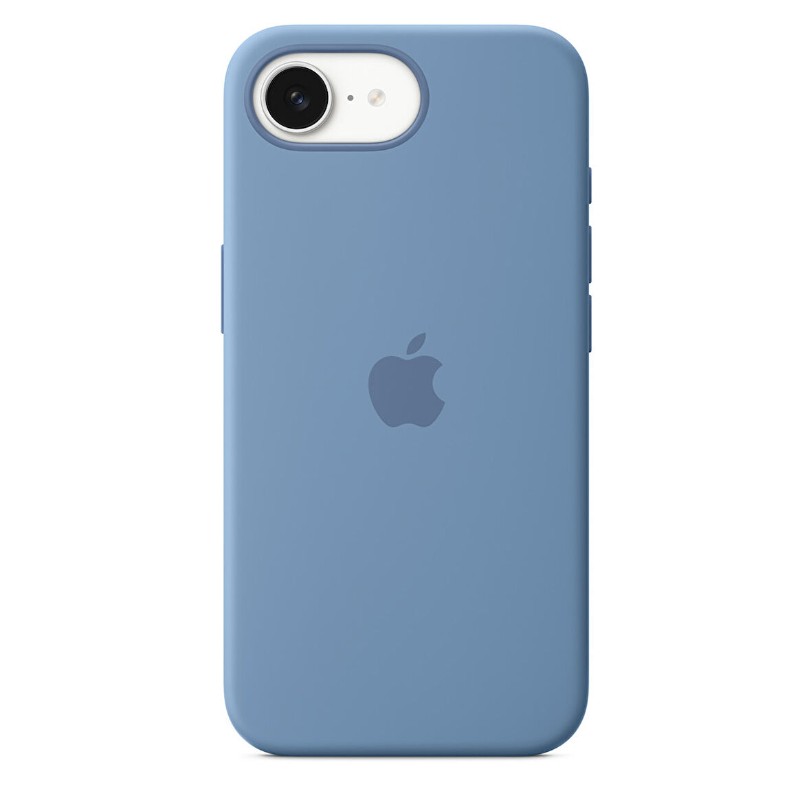 iPhone 16e için Silikon Kılıf - Buz Mavisi - (MD3Q4ZM/A)