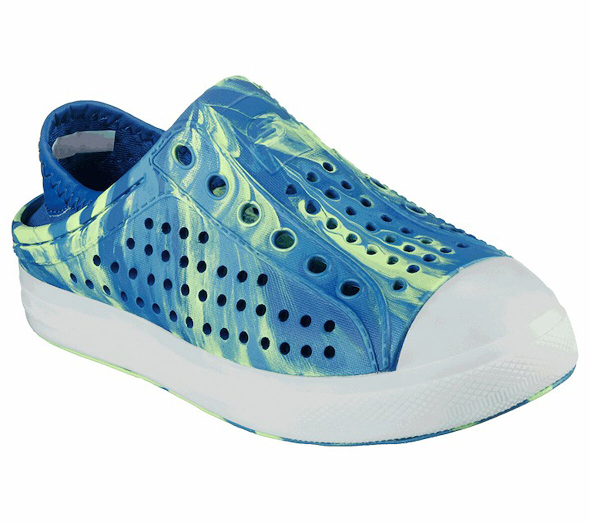 Skechers 402021L-BLLM S Lights Guzman Flash Solar Beamz Çocuk Mavi Işıklı Sandalet