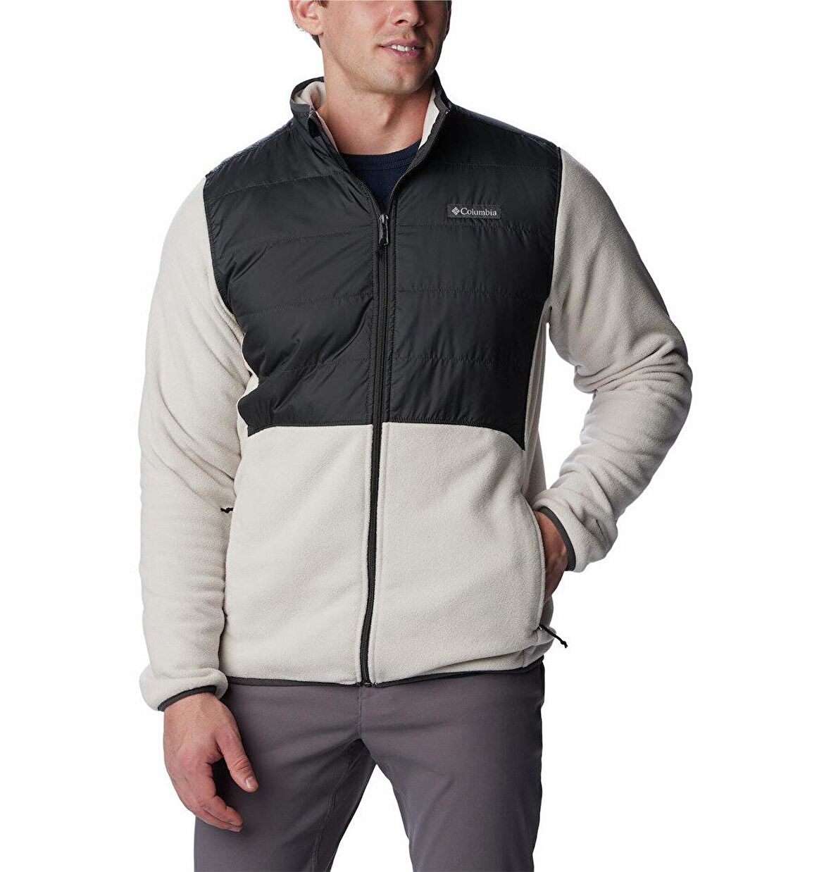 Columbia Ae0241 Basin Butte Fleece Full Zip Erkek Polar