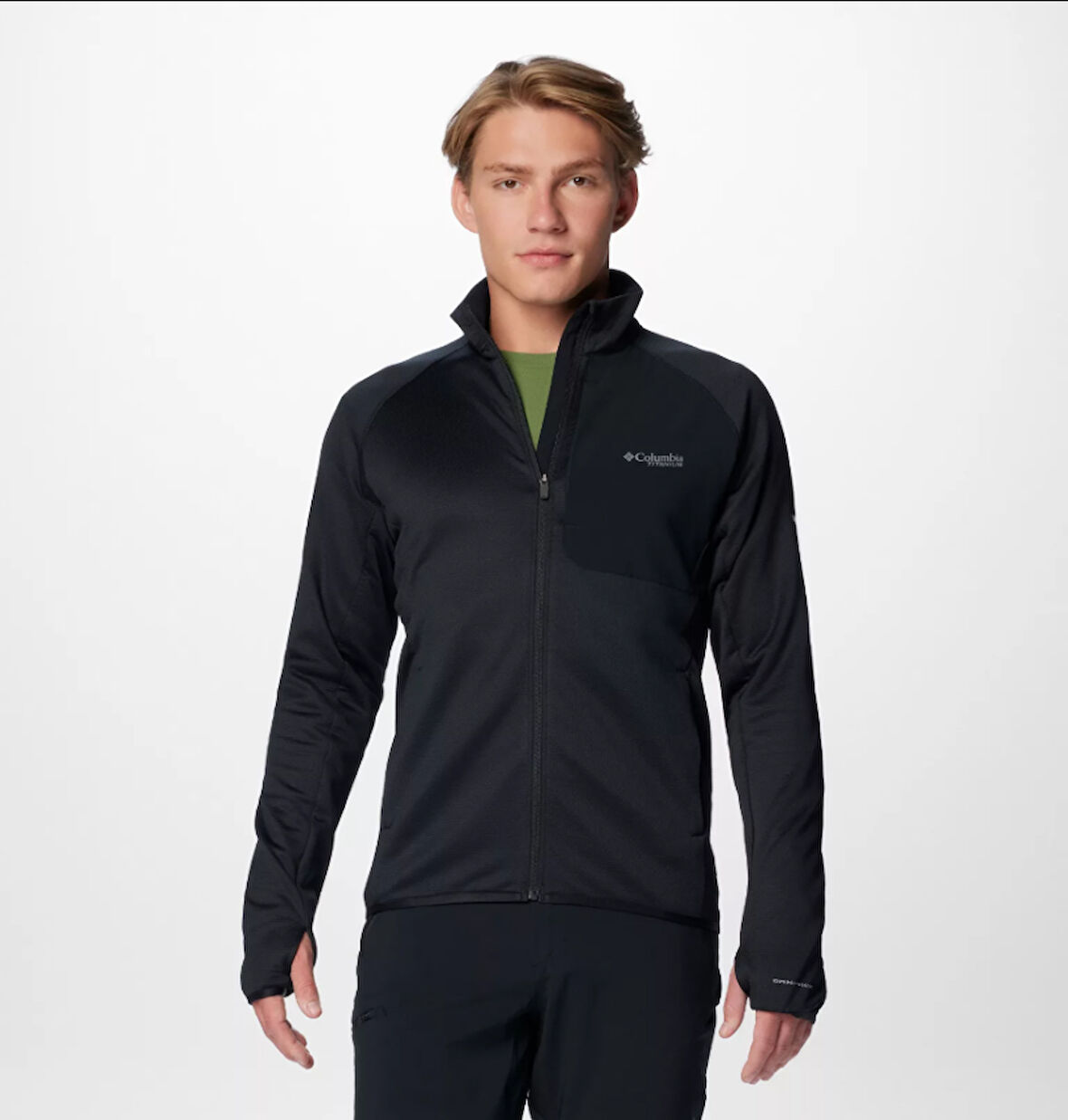 Columbia Triple Canyon™ Grid Fleece FZ II Siyah Erkek Outdoor Polar AO4789