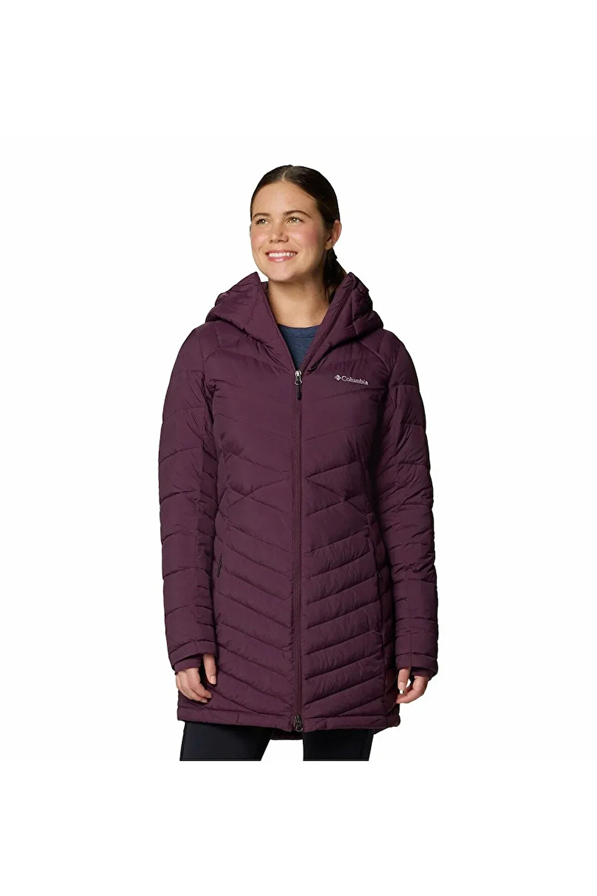 Joy Peak II Mid Kadın Mont Koyu Bordo WK1057-607
