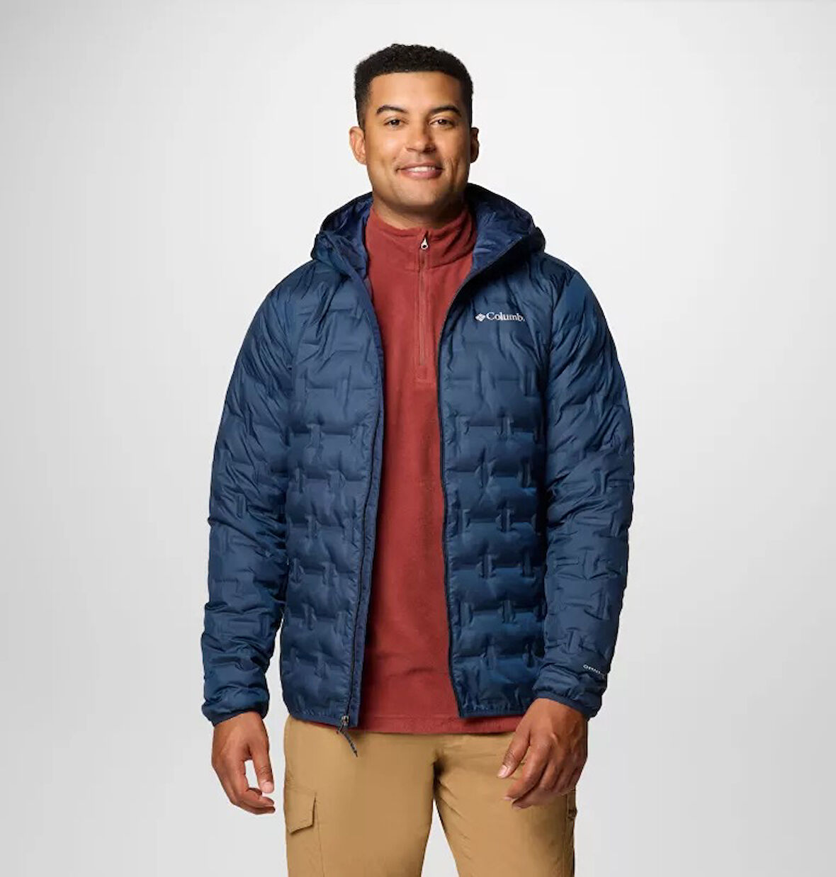 Columbia Delta Ridge II Down Hooded Erkek Mont