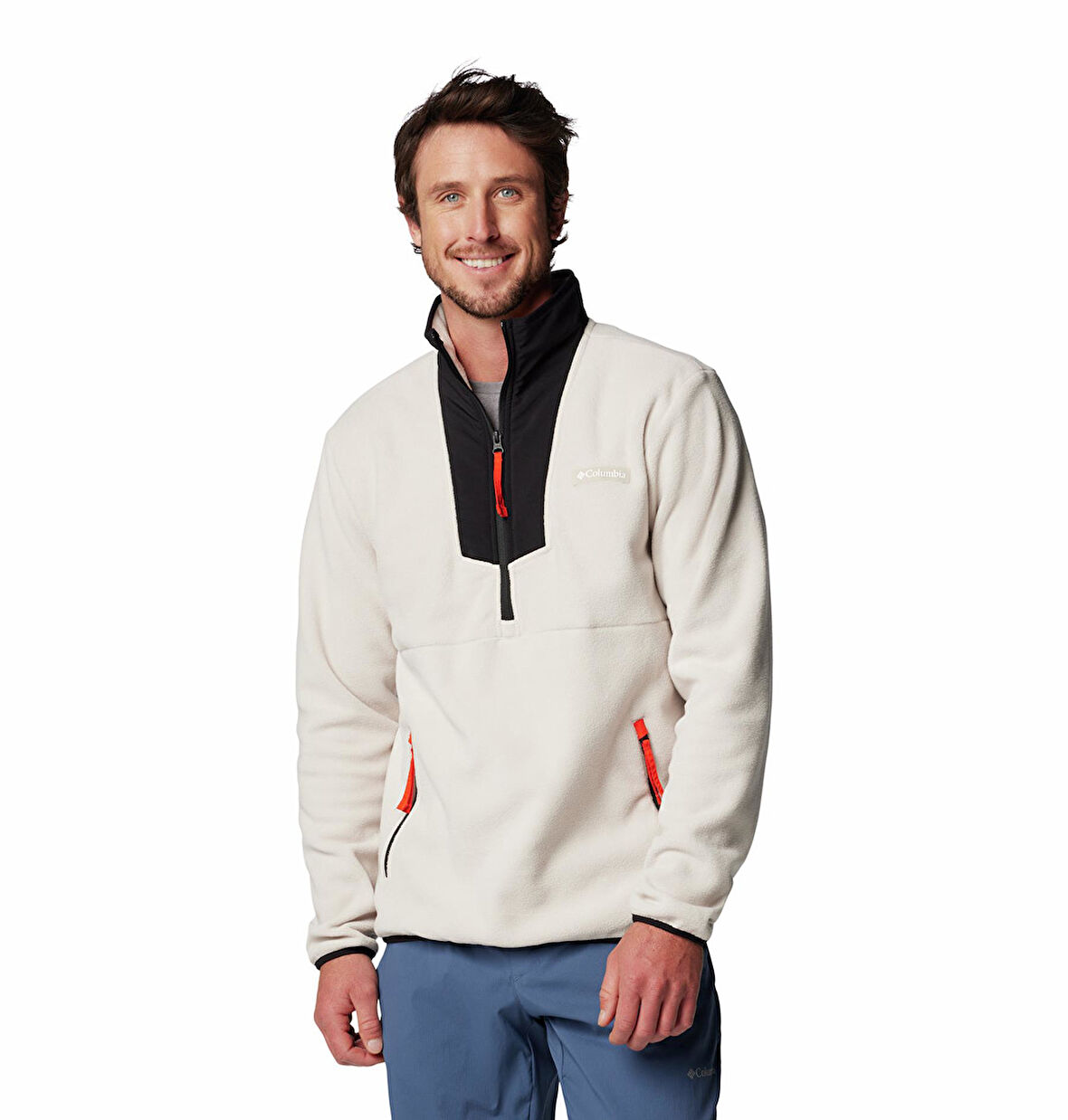 Columbia Am3637 Sequoia Grove Half Zip Fleece Erkek Polar