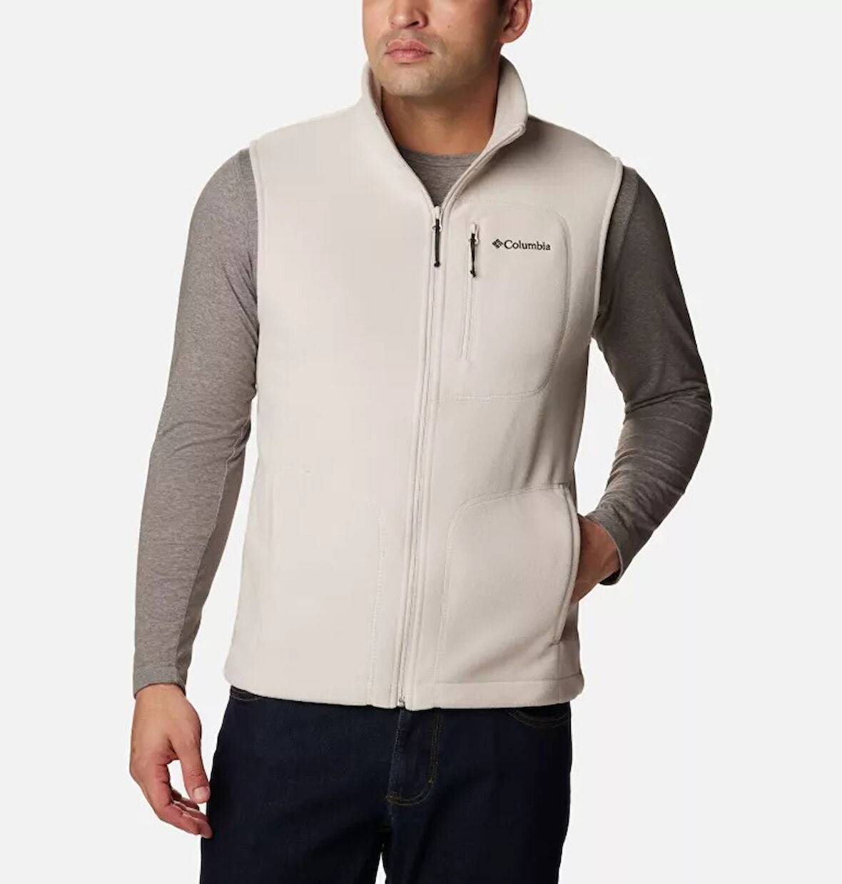 Columbia Am1056 Fast Trek Fleece Vest Erkek Polar Yelek 1460001279