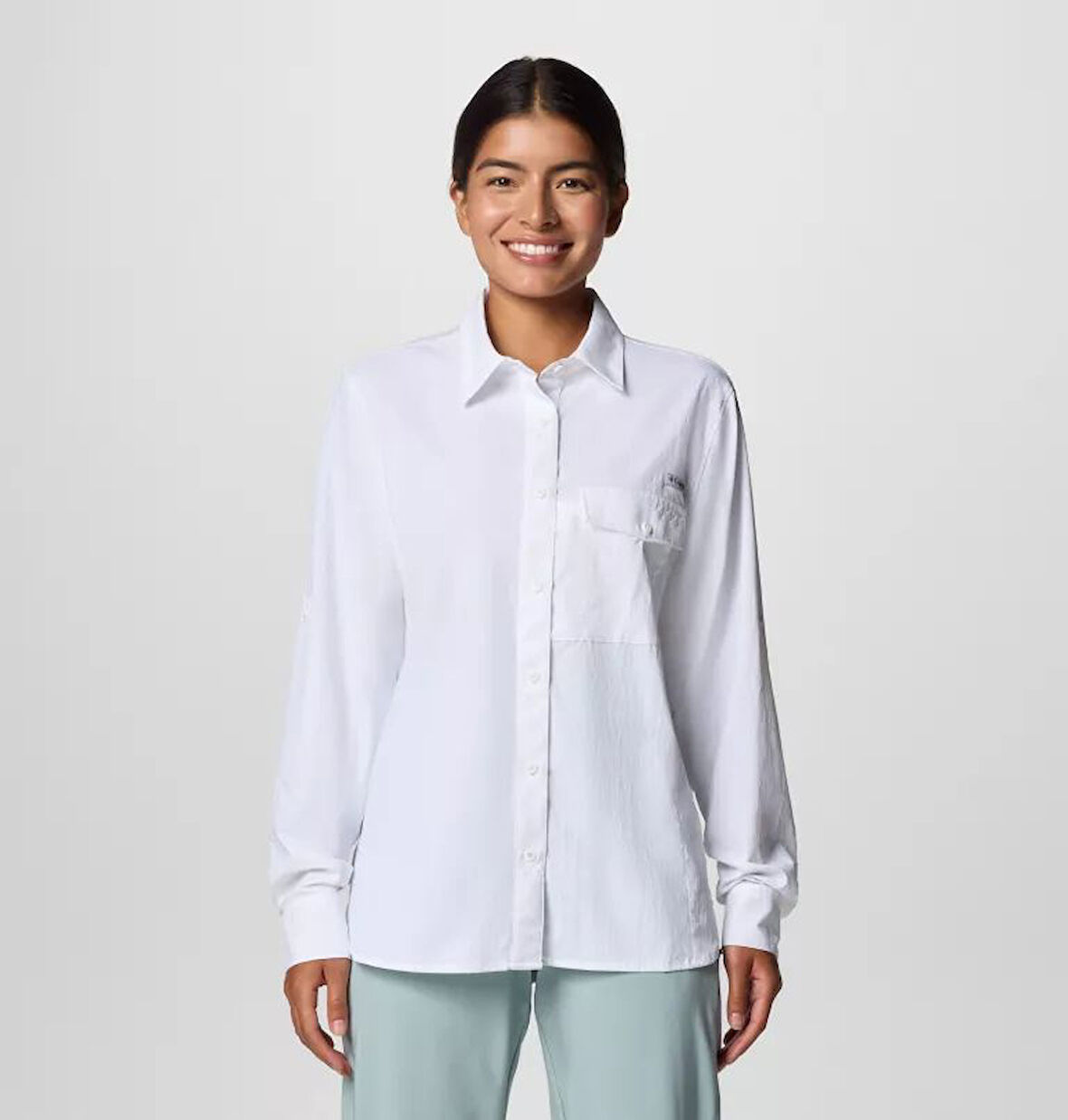Columbia Women's PFG Wild Cast™ Long Sleeve Shirt Kadın Uzun Kollu Gömlek FL9602