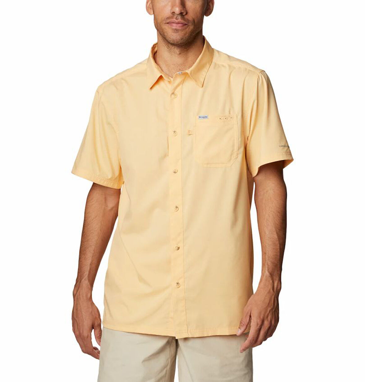 Columbia Slack Tide Camp Shirt Erkek Kısa Kollu Gömlek FM7042