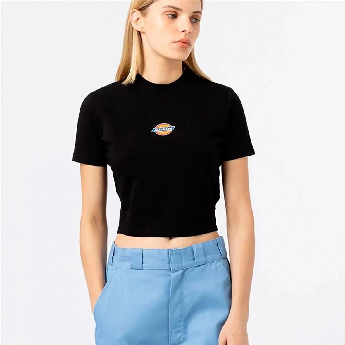Dickies Maple Valley Tee Kadın Siyah T-Shirt