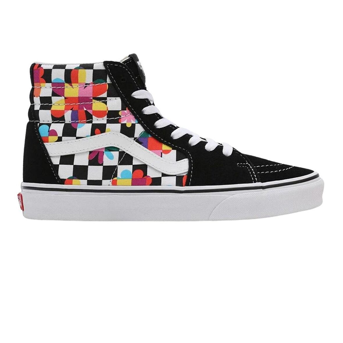 Vans UA Sk8-Hi Siyah Çiçekli Sneaker