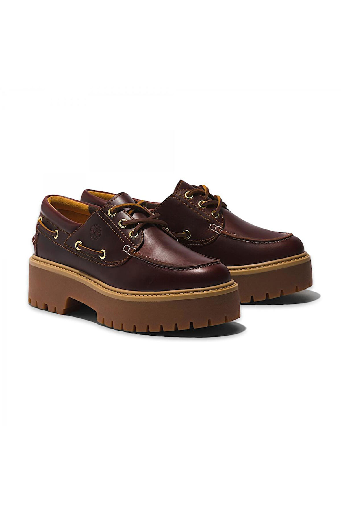 Timberland Tb0A2Qdm Stone Street Boat Shoe Bordo Kadın Ayakkabı