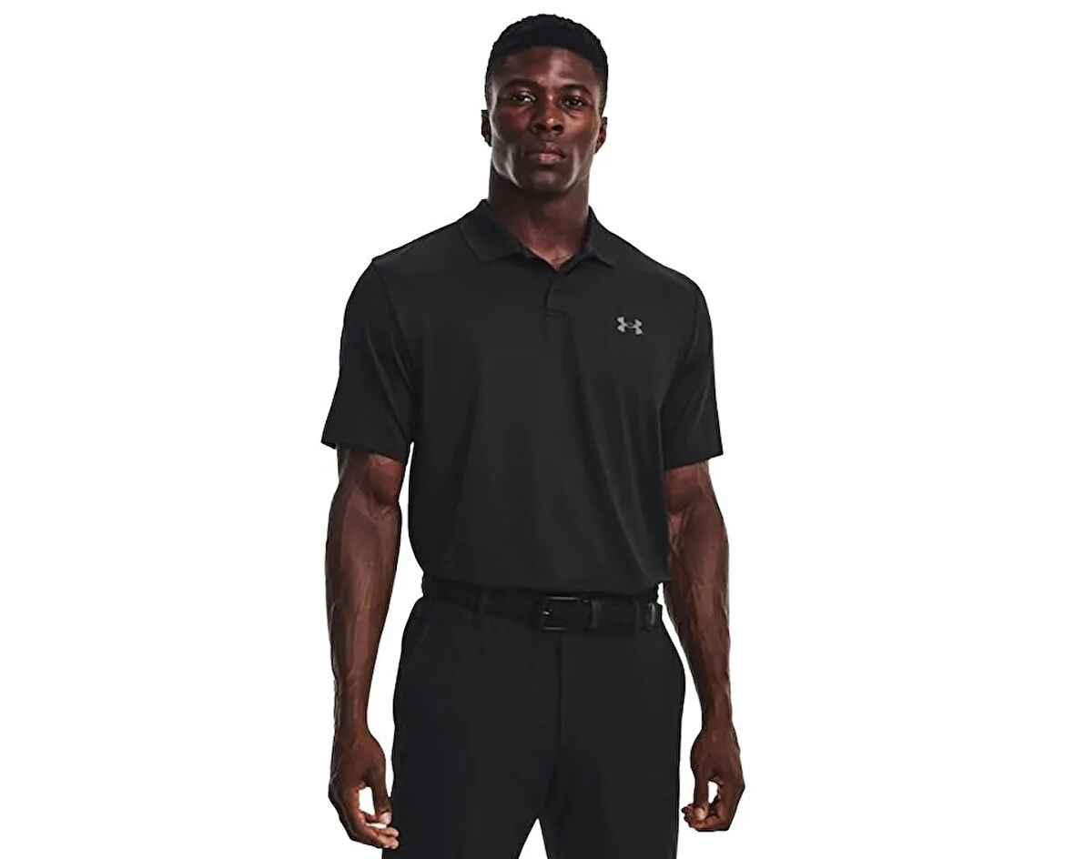 Under Armour Ua Matchplay Polo Erkek Antrenman Polo Tişört 1377374-001 Siyah