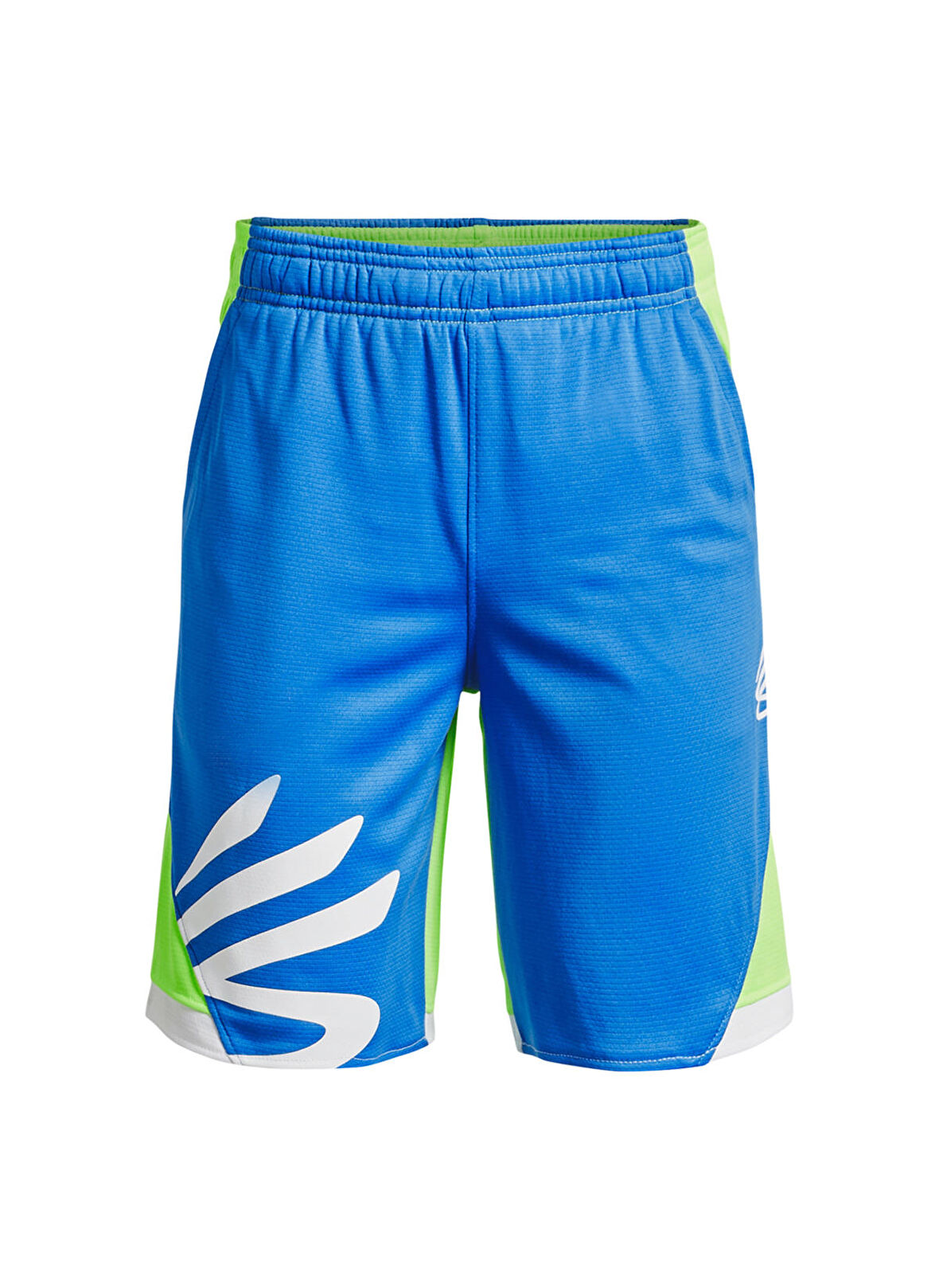 Under Armour Lastikli Bel Bol Kesim Mavi Erkek Çocuk Şort 1370278-436 B CURRY SPLASH SHORT