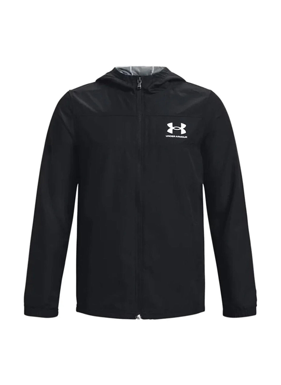 Under Armour Siyah Erkek Çocuk Rüzgarlık 1370183-003 UA SPORTSTYLE WINDBREAK