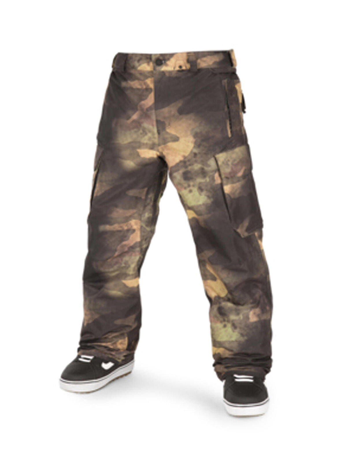 Volcom Haki Erkek Uzun Kayak Pantolonu G1352318_Volcom Vco Hunter