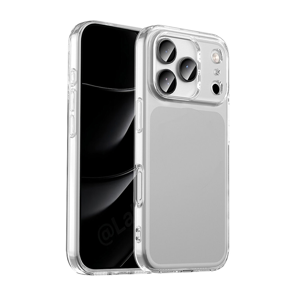 Gpack iPhone 17 Pro uyumlu Kılıf Süper Silikon Şeffaf
