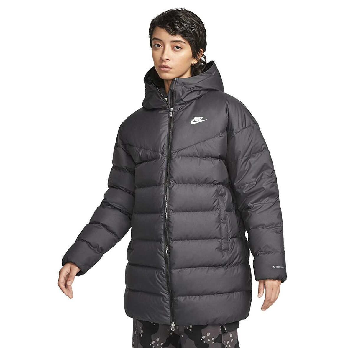 Nike W NSW SF DWN WR PARKA SİYAH Kadın Mont