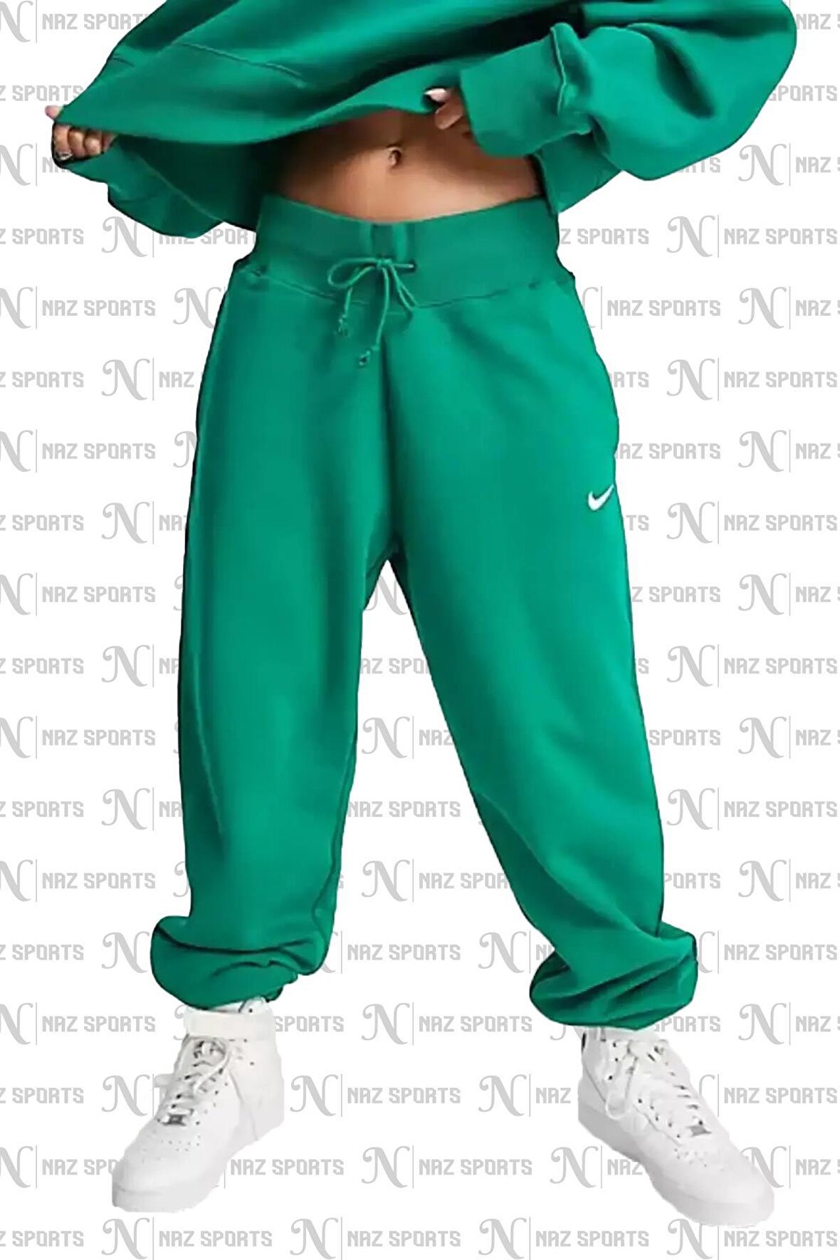 Nike Phoenix Fleece Oversize Kesim Kadın Spor Eşofman Altı