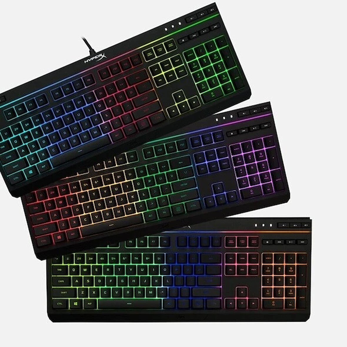 HyperX Alloy Core RGB Gaming Keyboard, TU 4p4f5a3 Oyuncu Klavyesi
