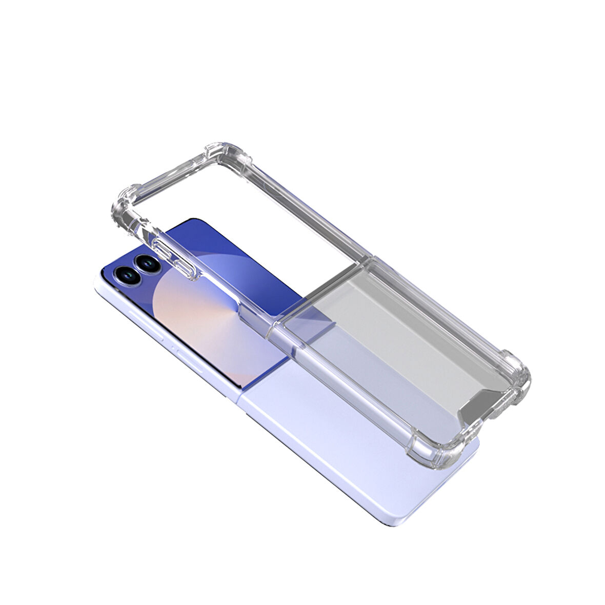 Gpack Samsung Galaxy Z Flip 7 uyumlu Kılıf AntiShock Korumalı Silikon