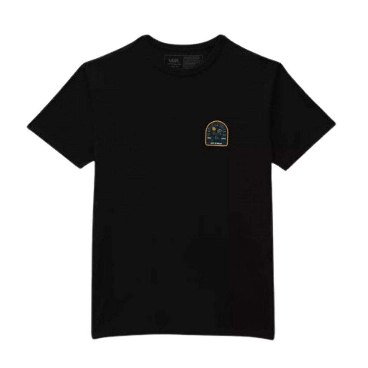 Vans Off The Wall Front Patch Ss Tee Siyah T-shirt