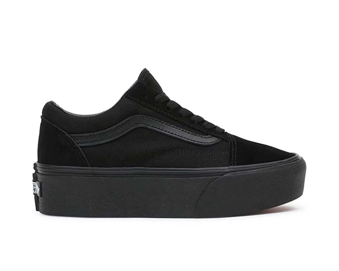 Vans Ua Old Skool Stackform Kadın Günlük Ayakkabı VN0A7Q5MBKA1 Siyah